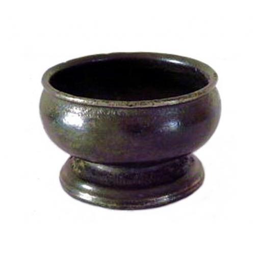 Regency period English pewter bowl or cup salt c1780-1820