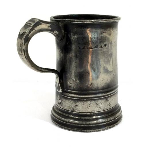Possibly unique pre-Imperial ½-pint Birmingham mug extended to Imperial capacity
